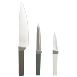 5five Cuchillería>Juego de 3 cuchillos surtidos de acero inoxidable