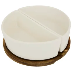 5five Degustación>Juego de 2 cuencos de aperitivos ELEGANCE blanco