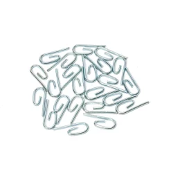 Varillas Y Accesorios>Juego De 25 Grapas Metálicas Caracol