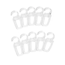 Varillas Y Accesorios>Juego De 10 Grapas Plástico D28 Transp.