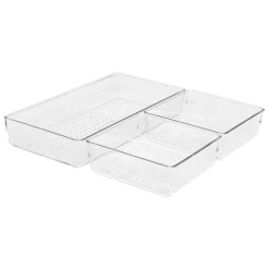 5five Cajas Y Frascos>Juego de 3 organizadores 5,2x15,6x30,8cm