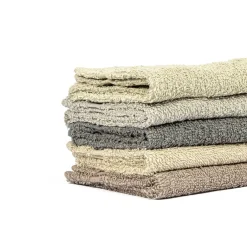 Delantales, Asas Y Paños>Juego De 5 Paños De Cocina Beige Y Gris