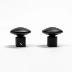 Varillas Y Accesorios>Juego De 2 Remates Champignon D20 Negro