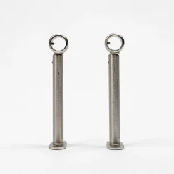 atmosphera Varillas Y Accesorios>Juego De 2 Soportes D20 150Mm Plata