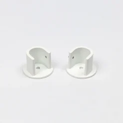 Varillas Y Accesorios>Juego De 2 Soportes De Pared D20 Blanco