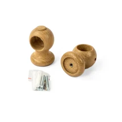 Varillas Y Accesorios>Juego De 2 Soportes De Techo D28