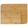Placas Calefactoras Y Tablas De Cortar>Juego de 2 tablas de bambú