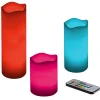 atmosphera Velas>Juego De 3 Velas Con Mando