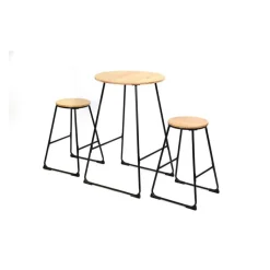 Mesas Para Comer>Juego de bar ALTICE mesa y 2 taburetes