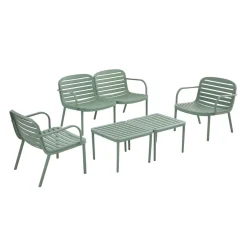 Conjuntos De Jardín>Juego de jardín 4 plazas RELAX verde