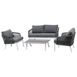 hespéride Conjuntos De Jardín>Juego De Jardín Barcelone 4 Plazas