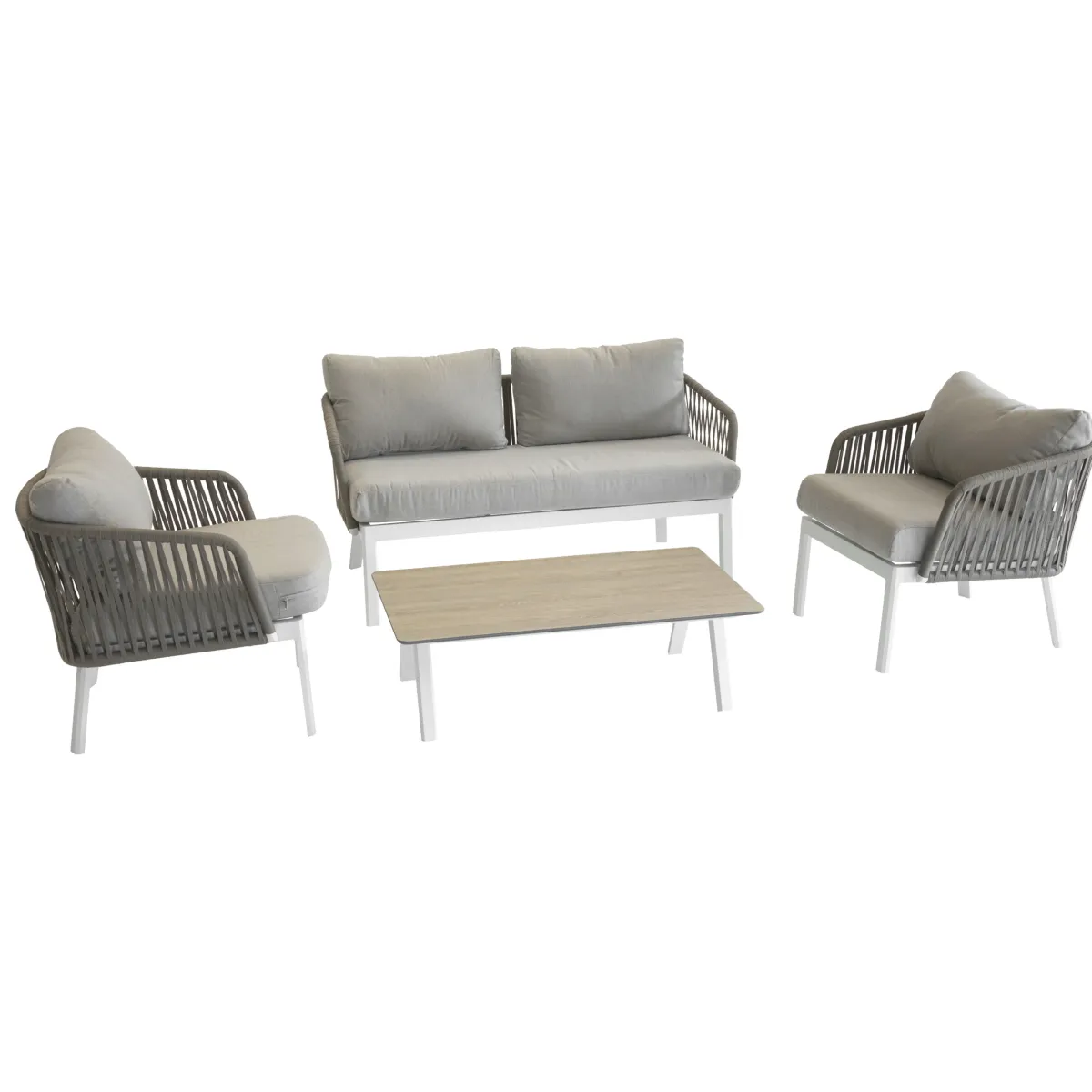 hespéride Conjuntos De Jardín>Juego De Jardín Barcelone 4 Plazas