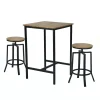 hôma Mesas Para Comer>Juego de mesa bar con 2 taburetes