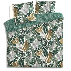 atmosphera Sábanas Y Protectores>Juego funda nórdica y 2 fundas de almohada TROPIK