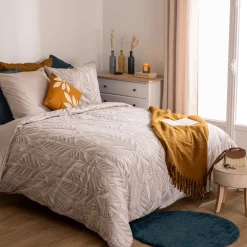 atmosphera Sábanas Y Protectores>Juego funda nórdica y 2 fundas de almohada NAHL