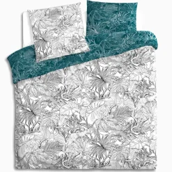 atmosphera Sábanas Y Protectores>Juego funda nórdica y 2 fundas de almohada JUNGLE