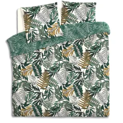 atmosphera Sábanas Y Protectores>Juego funda nórdica y 2 fundas de almohada TROPIK