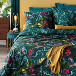 atmosphera Sábanas Y Protectores>Juego funda nórdica y 2 fundas de almohada JUNGLE