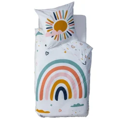 Niños atmosphera4kids Téxtil>Juego Funda Nórdica Y De Cojín Arco Iris 140x200cm