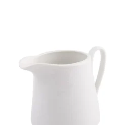 Teteras Y Hervidores>Lechera De Cerámica Blanca