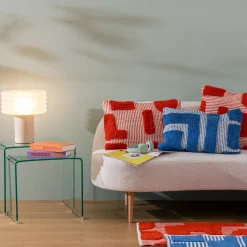 atmosphera Lámparas De Mesa>Lámpara de mesa ASTI beige 36x32cm