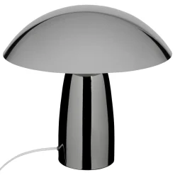 atmosphera Lámparas De Mesa>Lámpara de mesa champiñon OMIA plateado de metal