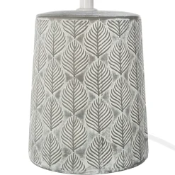 atmosphera Lámparas De Mesa>Lámpara De Mesa Cyril Blanca 35.5Cm