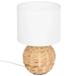 atmosphera Lámparas De Mesa>Lámpara de mesa de jacinto beige 37cm