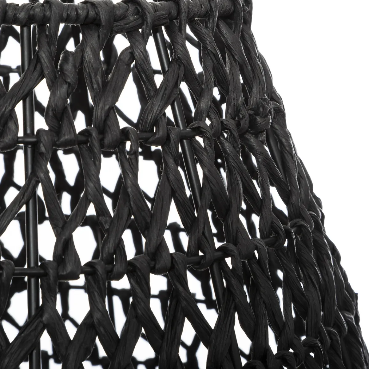 atmosphera Lámparas De Mesa>Lámpara De Mesa Etel Negra 37X55Cm