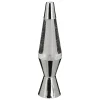 atmosphera Lámparas De Mesa>Lámpara de mesa LAVA plateada 36,5x9cm