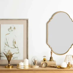 atmosphera Lámparas De Mesa>Lámpara de mesa MADI de metal dorado