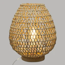 5five Lámparas De Mesa>Lámpara De Mesa Metal Papel 30X35.5Cm