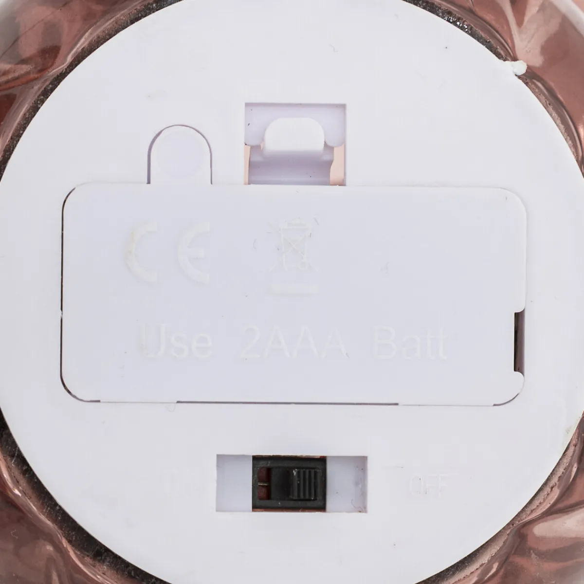 atmosphera Lámparas De Mesa|Estilo Rústico>Lámpara De Mesa Rosa De Vidrio Malu