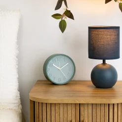 atmosphera Lámparas De Mesa>Lámpara De Mesa Timeo Azul 25Cm