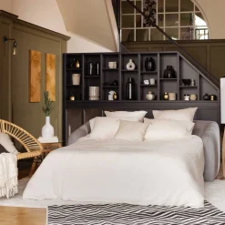 atmosphera Lámparas De Pie>Lámpara De Pie Aissa Beige Cuerda 130Cm