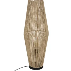 atmosphera Lámparas De Pie>Lámpara De Pie Aissa Beige De Mdf 83Cm