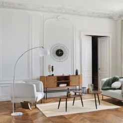 atmosphera Lámparas De Pie>Lámpara De Pie Bola Blanca 185Cm