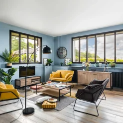 atmosphera Lámparas De Pie>Lámpara De Pie Hyto Negra De Metal 177Cm