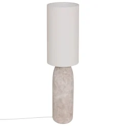 atmosphera Lámparas De Pie>Lámpara de pie KEYAH gris 111cm
