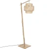atmosphera Lámparas De Pie>Lámpara De Pie Liby Beige Bambú 64x173Cm