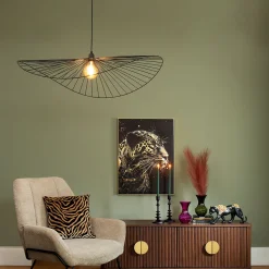 atmosphera Lámparas De Techo>Lámpara de techo ADELIA negra