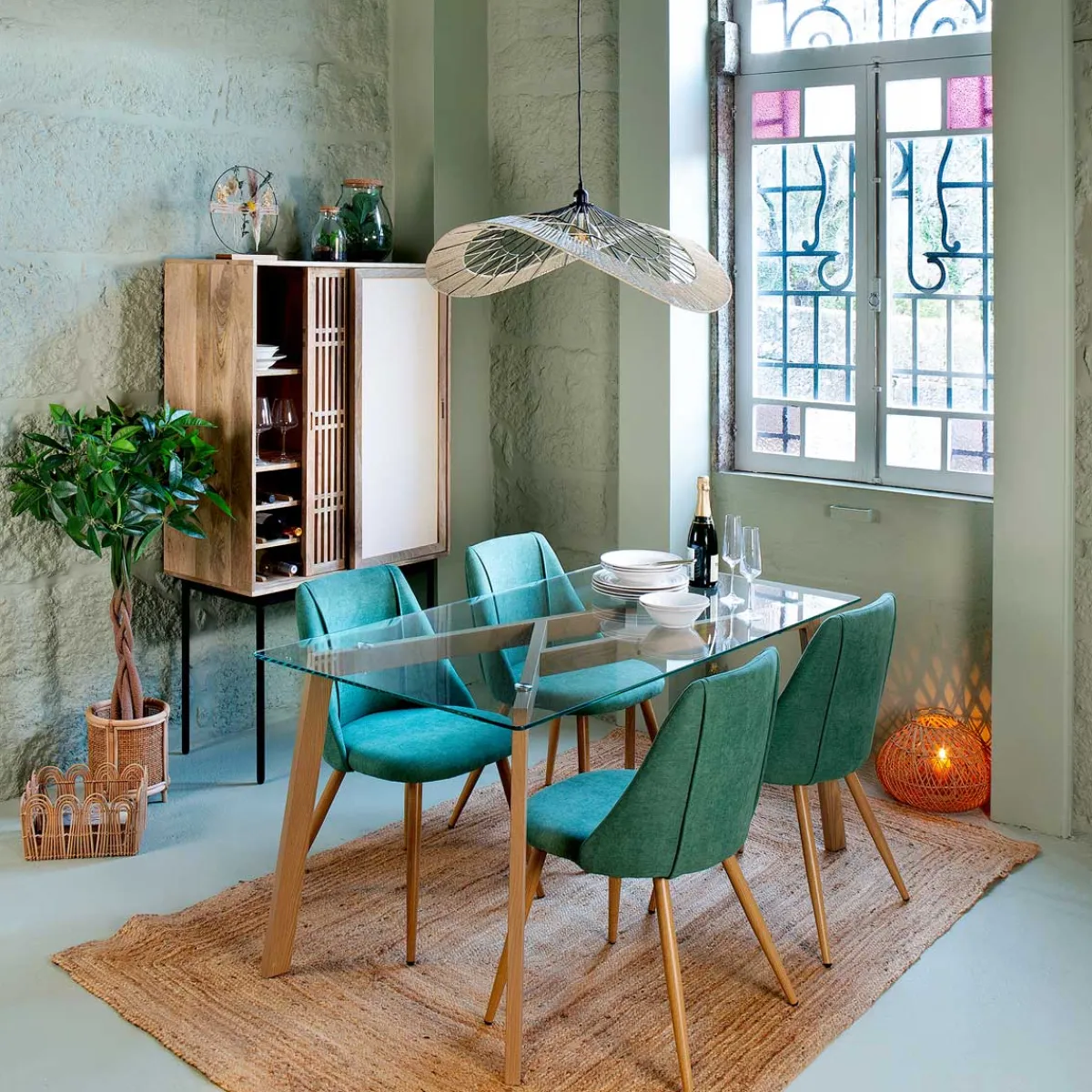 atmosphera Lámparas De Techo>Lámpara De Techo Caravane 72x29.5x75Cm