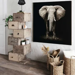 atmosphera Lámparas De Mesa>Lámpara De Techo Etnic Jily 34X19Cm