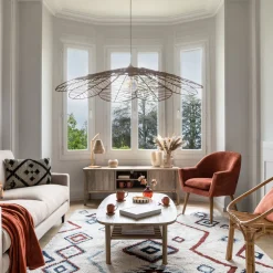 atmosphera Lámparas De Techo>Lámpara De Techo Folk Beige 98Cm