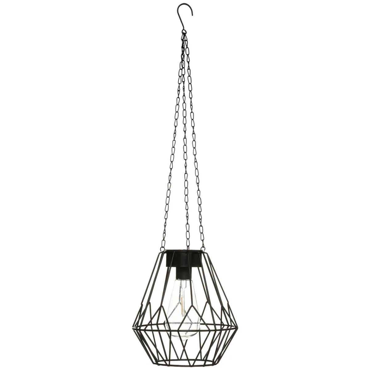 atmosphera Complementos>Lámpara Solar Colgante Negra 19x20.5Cm
