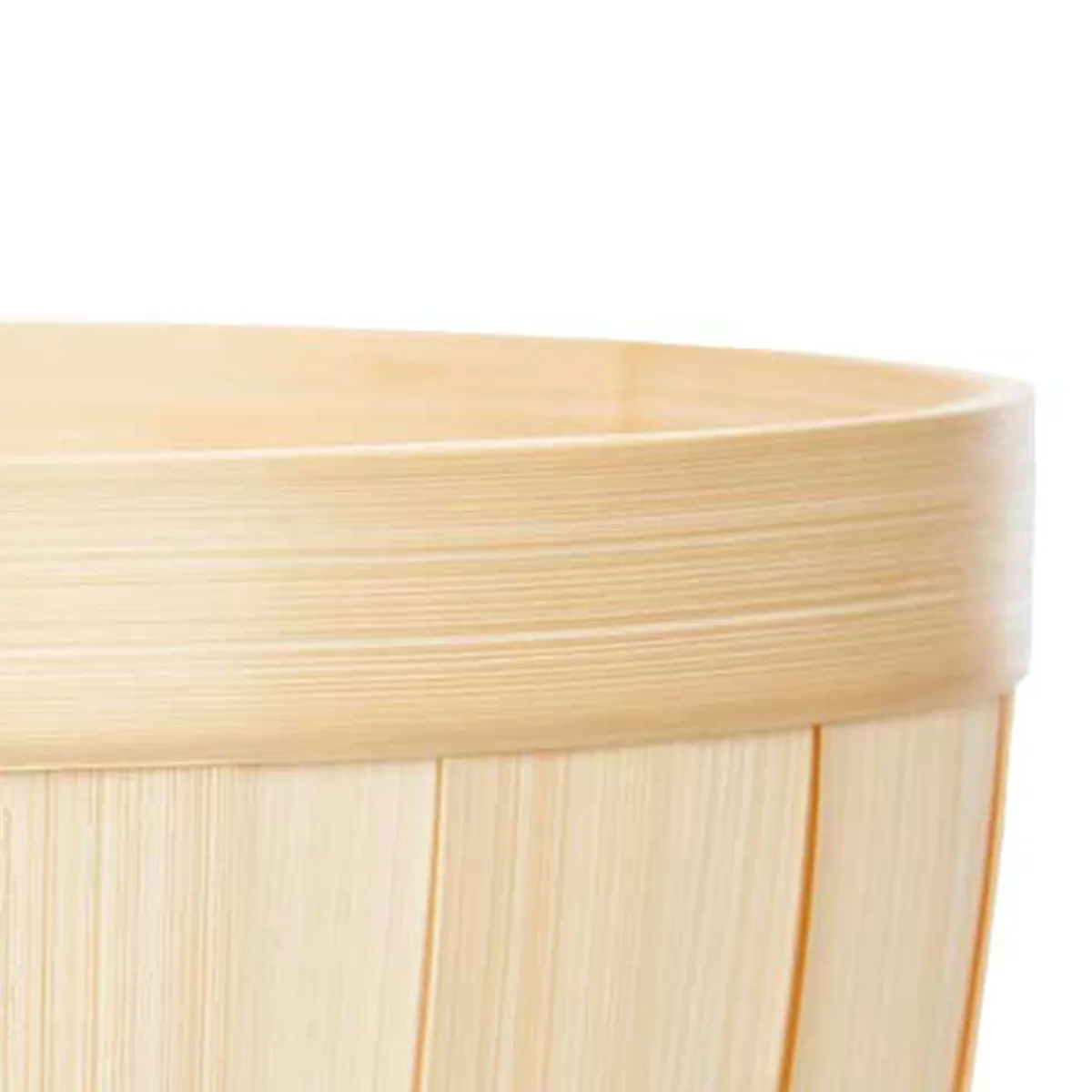 Jarrones Y Vasos>Maceta beige de bambú 19cm