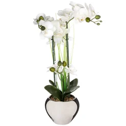 atmosphera Plantas Y Flores Artificiales|Estilo Contemporaneo>Maceta Cerámica C/Orquídea 53Cm