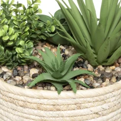 atmosphera Plantas Y Flores Artificiales>Maceta Con Flores Artificiales 19x17Cm