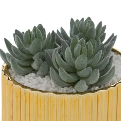 atmosphera Plantas Y Flores Artificiales>Maceta Con Suculenta 14x13.5x14Cm