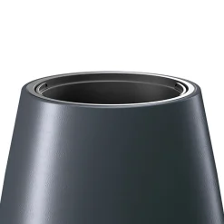 Complementos>Maceta Heos Antracita 35x39.5Cm